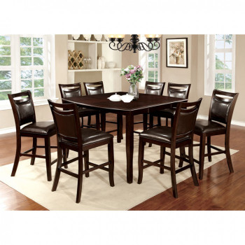 WOODSIDE II COUNTER HT. TABLE 9 Pc. Set  CM3024PT-GROUP