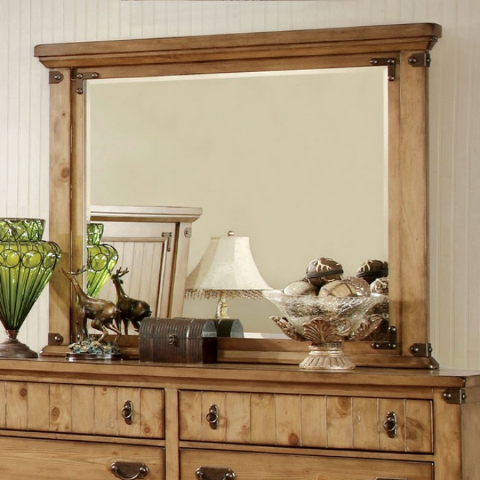 Pioneer Mirror Burnished Pine