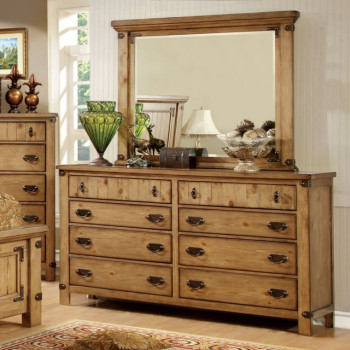 Pioneer Dresser Burnished Pine