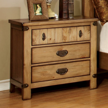 Pioneer Night Stand Burnished Pine