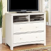 OMNUS Media Chest in White Finish