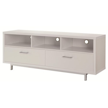 Wall Units Low TV Console w/ Metal Base