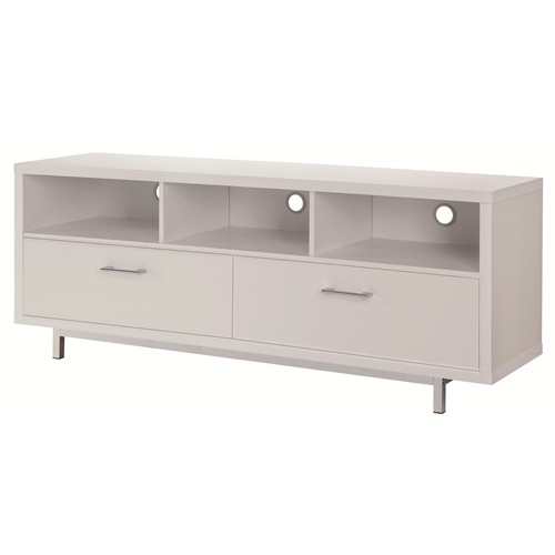 Wall Units Low TV Console w/ Metal Base