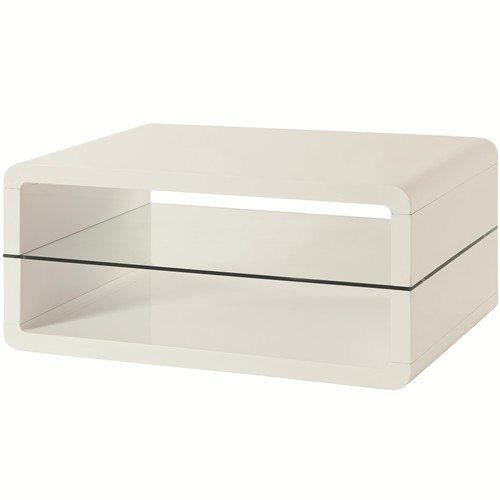 70326 Cocktail Table with 2 Shelves