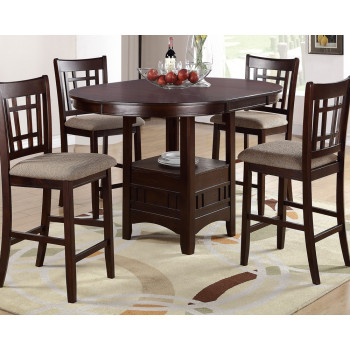 Counter Height Table F2345 and 4 High Chair