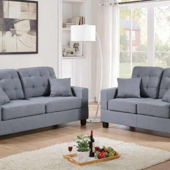 F7858 2-Pcs Sofa Set