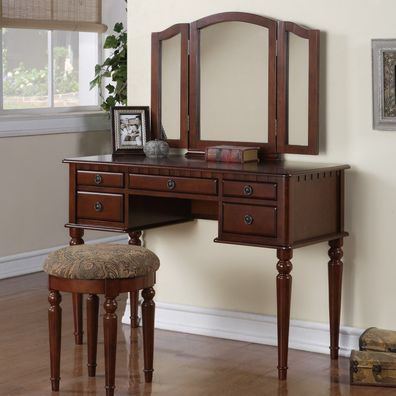 F4071 Vanity w/ Stool
