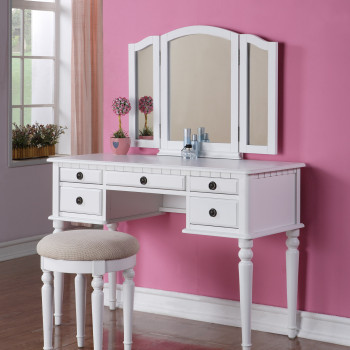 F4074 Vanity w/ Stool