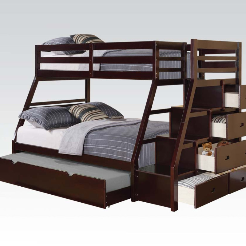 37015 TWIN/FULL BUNKBED/LADDER/TRUND