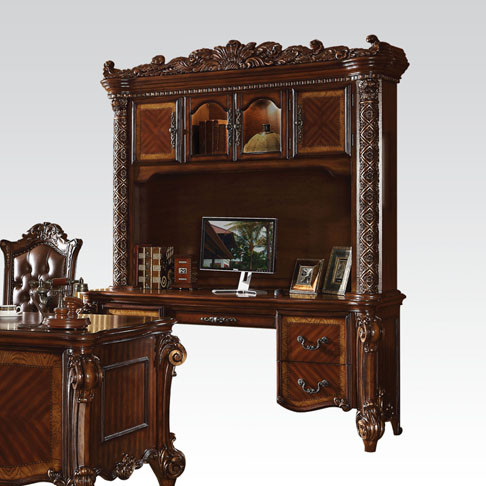 COMPUTER DESK & HUTCH