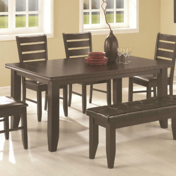 Page Contemporary Rectangular Semi-Formal Dining Table
