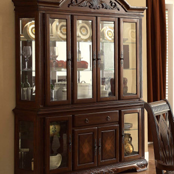 Norwich China Cabinet - Warm Cherry