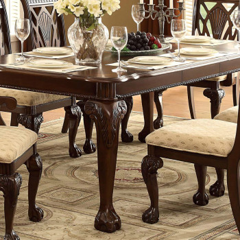 Norwich Leg Dining Table - Warm Cherry