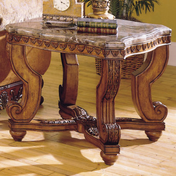 Tarantula End Table Marble Top 5543-04