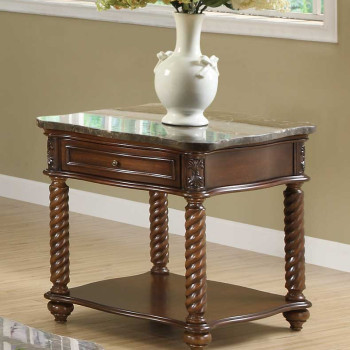 Lockwood End Table - Brown Mahogany 5560-04