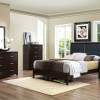 Edina Bedroom Set - Brown Espresso 4pc set (QB+NS+DR+MR)