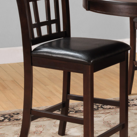 Junipero Counter Height Dining Set 5pc set (TABLE+4 COUNTER HEIGHT CHAIRS