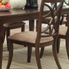 Keegan Dining Set - Cherry 7pc set (TABLE + 2 ARM CHAIRS + 4 SIDE CHAIRS)