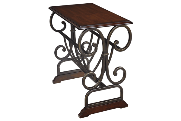 Chairside End Table Chairside End Table - Brown